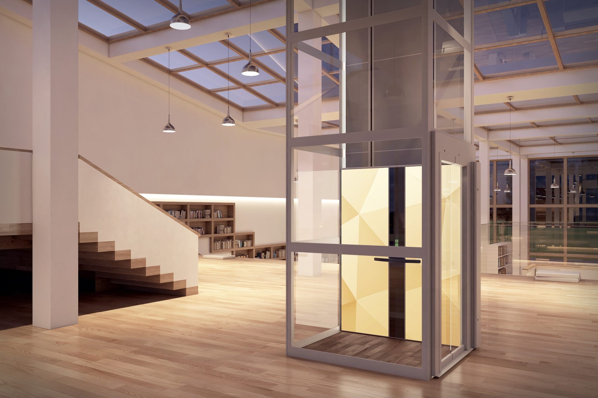 AB 300 — Riemaandrijving Platformlift