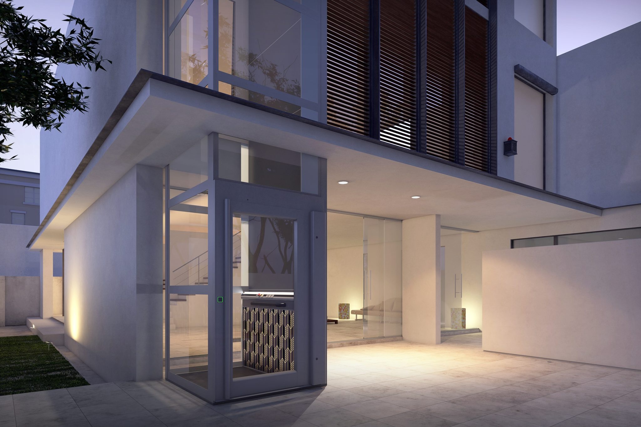 SB 200 — Schroefaandrijving Platformlift